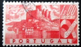 Selo postal de Portugal de 1946 Castelo de Almourol