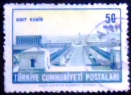 Selo postal da Turquia de 1963 Atatürk’s Mausoleum