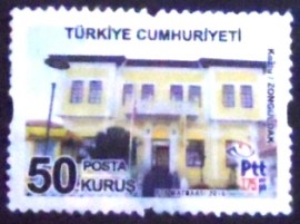 Selo postal da Turquia de 2016 Zonguldak