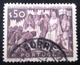 Selo postal de Portugal de 1947 The victors and defeated