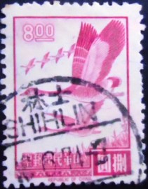 Selo postal de Taiwan de 1967 Bean Goose