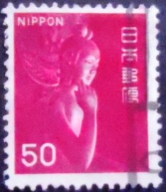 Selo postal do Japão de 1967 Nyoirin Kannon
