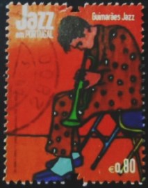 Selo postal de Portugal de 2009 Jazz in Portugal