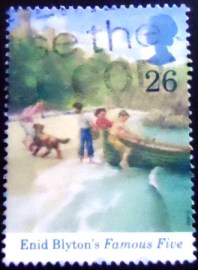 Selo postal do Reino Unido de 1997 Enid Blyton's Famous Five