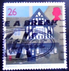 Selo postal do Reino Unido de 1997 Painswick