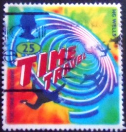 Selo postal do Reino Unido de 1995 The Time Machine