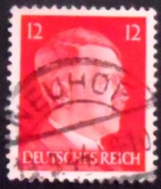 Selo da Alemanha Reich de 1942 Adolf Hitler 12