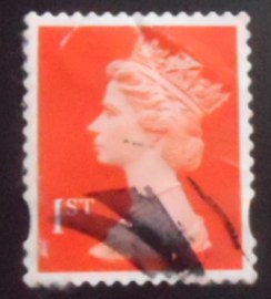 Selo postal do Reino Unido de 1993 Queen Elizabeth II Decimal Machin