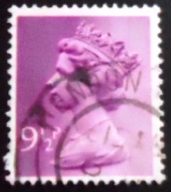 Selo postal do Reino Unido de 1976 Queen Elizabeth II Decimal Machin