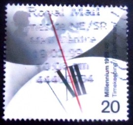 Selo postal do Reino Unido de 1999 The Inventors' Tale