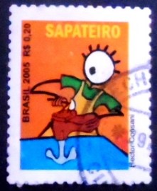 Selo postal Regular emitido no Brasil em 2006 - 840 U