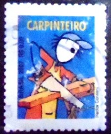 Selo postal Regular emitido no Brasil em 2007 - 845 U