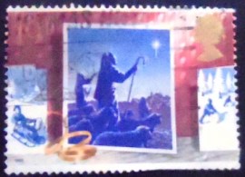 Selo postal do Reino Unido de 1988 Shepherds and Star