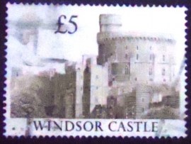 Selo postal do Reino Unido de 1988 Windsor Castle