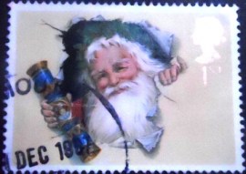 Selo postal do Reino Unido de 1997 Father Christmas