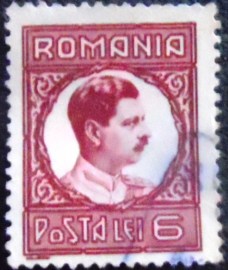 Selo postal da Romênia de 1930 King Karl II 6