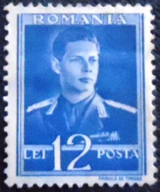 Selo postal da Romênia de 1944 Michael I of Romania