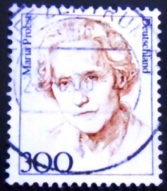 Selo postal da Alemanha de 1997 Maria Probst