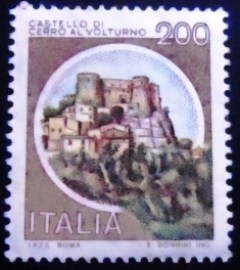 Selo da Itália de 1980 Cerro al Volturno