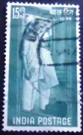 Selo postal da Índia de 1959 Children's Day 1959