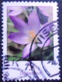 Selo postal da Alemanha de 2005 Woodland Crocus