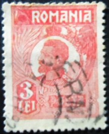 Selo postal da Romênia de 1925  King Ferdinand I