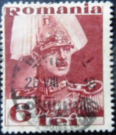 Selo postal da Romênia de 1935 Carol II of Romania