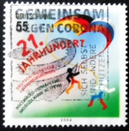 Selo postal da Alemanha de 2004 Century German-Russian Youth Forum