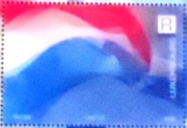Selo postal de Luxemburgo de 2022 Flag of Luxembourg