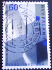 Selo postal da Holanda de 1992 Composition of levels