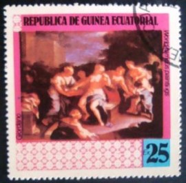 Selo postal da Guinea Equatorial de 1978 Giordano
