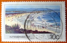 Selo postal comemoraivo Africa do sul 1983 - Plettenberg Bay