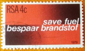 Selo postal comemorativo África do Sul 1979 Energy saving