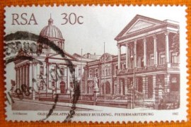 selo postal comemorativo Africa do sul 1983 - Pietermaritburg