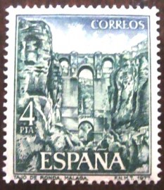 Selo postal comemorativo Espanha 1977 Ronda. Málaga