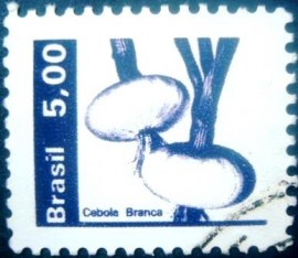 Selo postal Regular emitido no Brasil em 1982 - 605 U