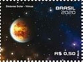 Selo postal do Brasil de 2020 Vênus