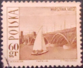 Selo postal da Polônia de 1966 Poniatowski Perf 11½ x 11¾