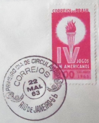 Envelope EPD 1963 IV Jogos Pan Americano