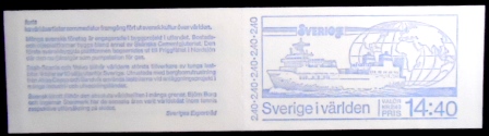 Série de selos postais da Suécia de 1981 Sweden in the world
