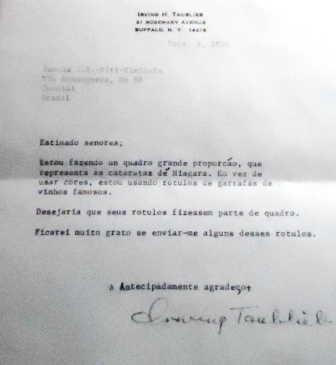Envelope Circulado em 1976 entre Buffalo x Jundiaí