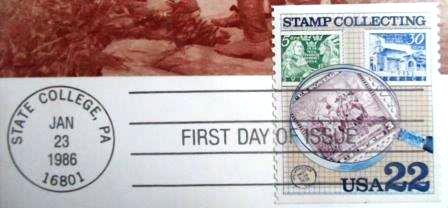 Máximo Postal dos Estados Unidos de 1986 first Swedish and Finnish settlers