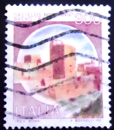 Selo postal da Itália de 1980 Bari
