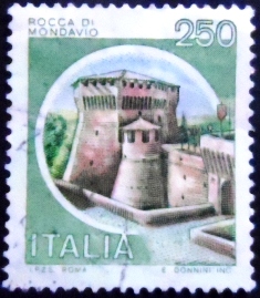 Selo postal da Itália de 1994 Mondavio