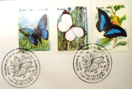 Envelope FDC Oficial de 1986 Preservação da Flora RJ