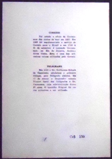 Folhinha Oficial nº 16 de 1965 Exposição DCT 12156