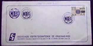 Envelope Comemorativo de 1980 30 Anos Soc. Espírito-Santense