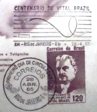 Folhinha Oficial de 1965 nº 18 Dr. Vital Brazil