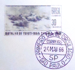 Folhinha Oficial nº 27 de 1966 Batalha de Tuiuti 5467