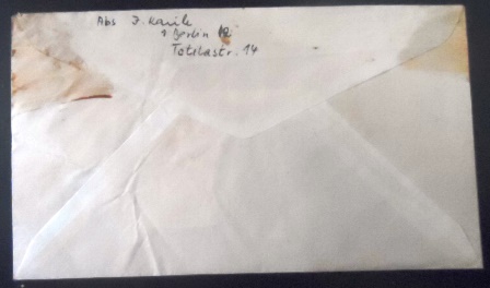 Envelope VARIG Circulado em 1974 VARIG Berlin x Rio